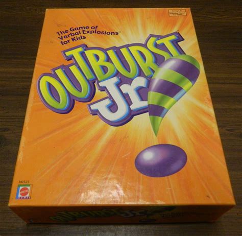outburst junior rules.